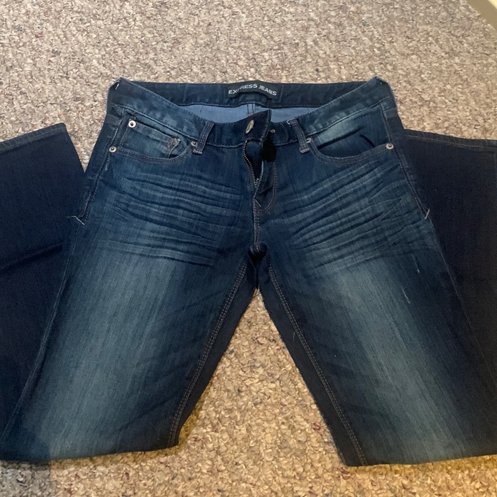 Express Skinny Stella low rise jeans size 4